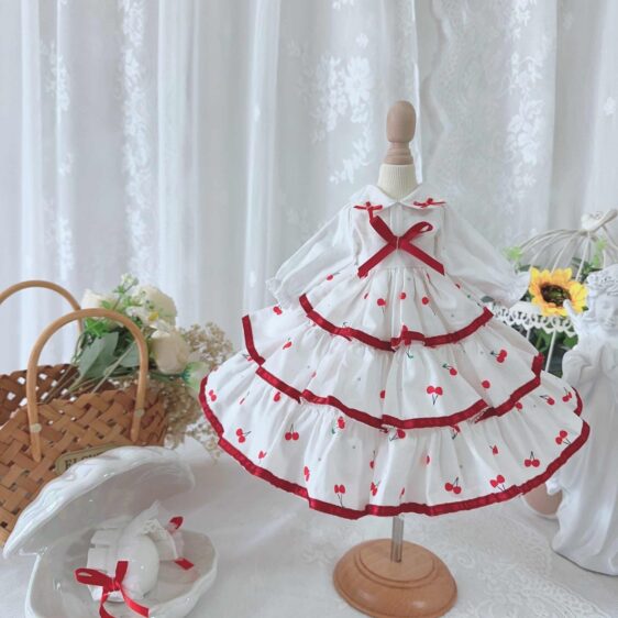Pink Cake BJD Dress – Fits 1/6, 1/4, 1/3 Blythe, YoSD, MSD, SD Dolls - Image 8