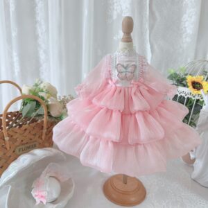 Pink cake BJD Dress - Pagsulud 1/6, 1/4, 1/3 Blythe, Yosd, Msd, SD DOCLS