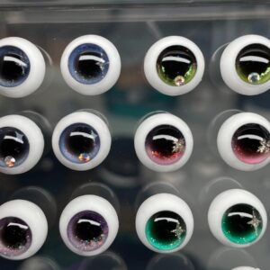 Realistic Painted Doll Eyes for BJD – Safety & Customizable