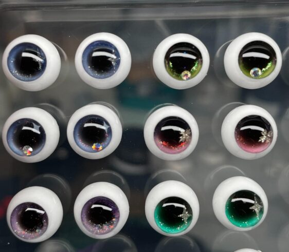 Realistic Painted Doll Eyes for BJD – Safety & Customizable