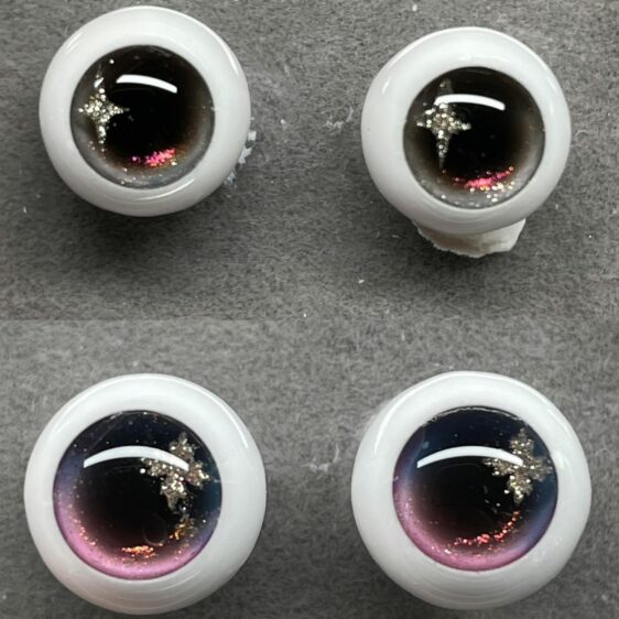 Sparkle Resin BJD Eyes for Dolls (8mm-24mm) - Image 8