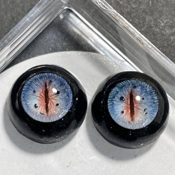 BJD Resin Eyes for Dolls – Unique Beast & Devil Pupils - Image 2