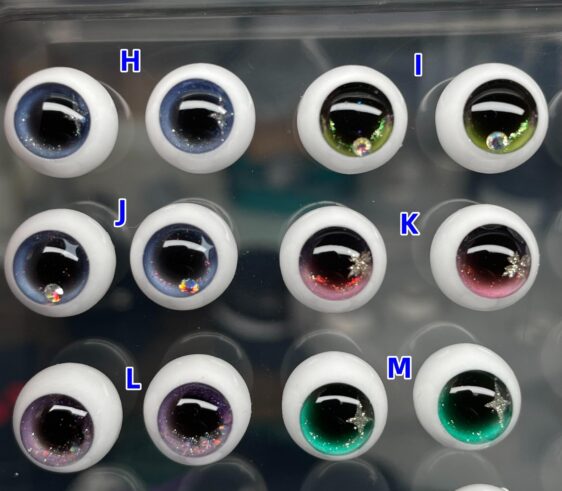 Realistic Painted Doll Eyes for BJD – Safety & Customizable - Image 4