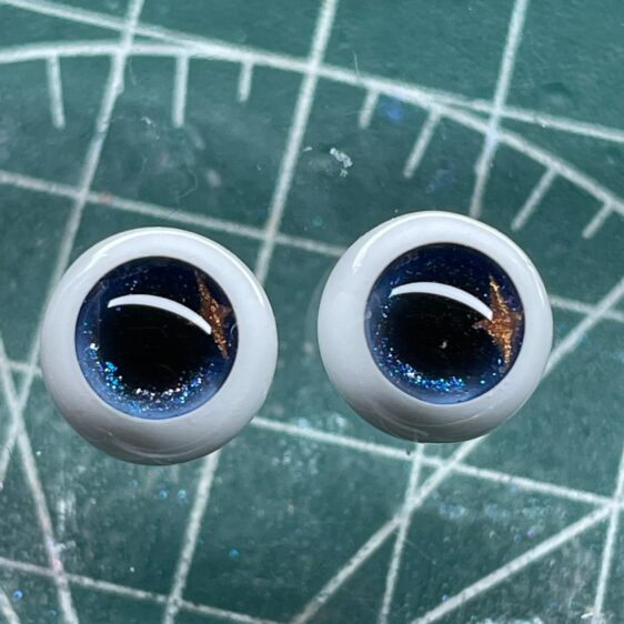 Sparkle Resin BJD Eyes for Dolls (8mm-24mm) - Image 10