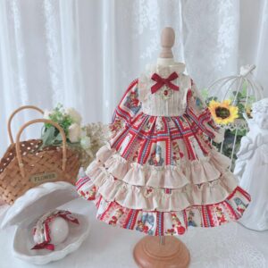 Style sa Palasyo BJD Dress - Pagsulud 1/6, 1/4, 1/3 Blythe, Yosd, Msd, SD DOCLS