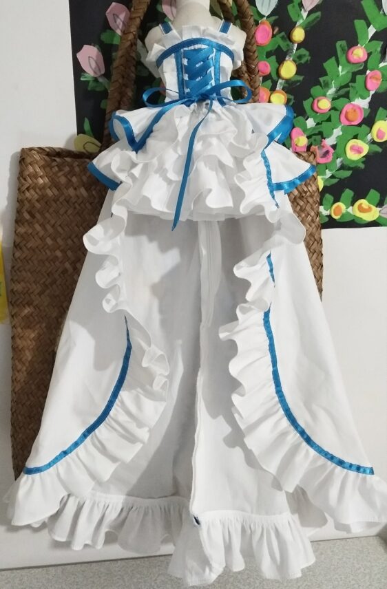 Vintage Victorian BJD Dress – Retro Gothic Charm for 1/3 1/4 1/6 - Image 7