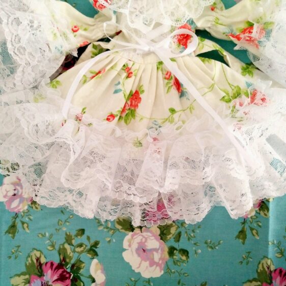 BJD Victorian Gothic Lace Dress – Retro Style for 1/3 1/4 1/6 Dolls - Image 4