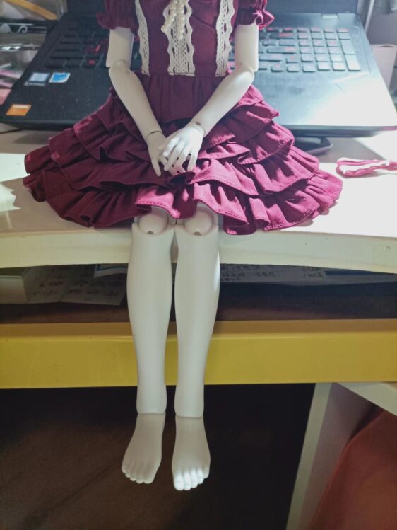 Sweet Layered Style! BJD Cake Dress for 1/2 1/3 1/4 1/6 Dolls - Image 2