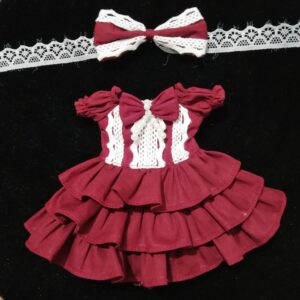 Sweet Layered Style! BJD Cake Dress for 1/2 1/3 1/4 1/6 گولي