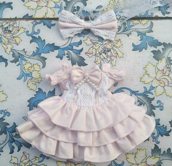 Sweet Layered Style! BJD Cake Dress for 1/2 1/3 1/4 1/6 Dolls - Image 4