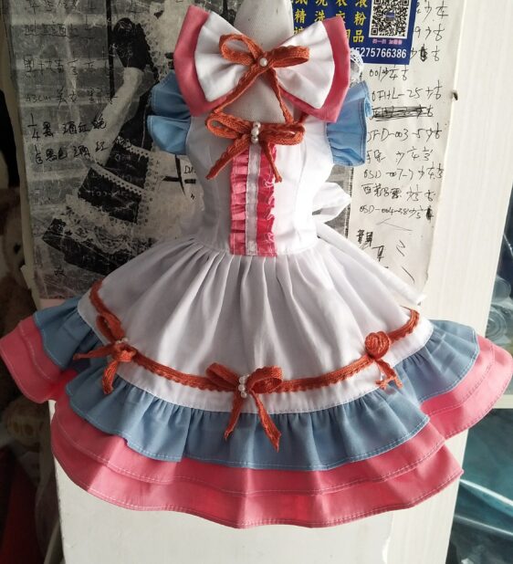 Pink BJD Doll Dress for 1/3 1/4 1/6 – Cute & Sweet Style - Image 3