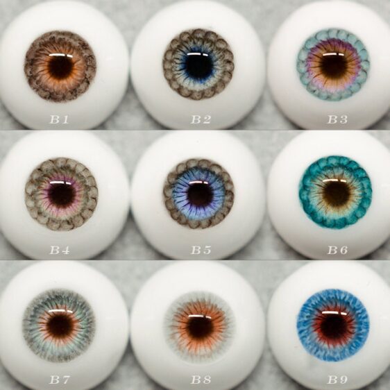 Realistic BJD Doll Eyes | Safety Eyes for OB11, 1/8, 1/6, 1/4, 1/3 Dolls (10mm–18mm) - Image 2