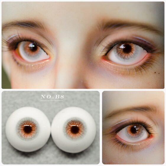 Realistic BJD Eyes | Handmade Resin Doll Eyes for 1/3 1/4 1/6 Dolls - Image 7