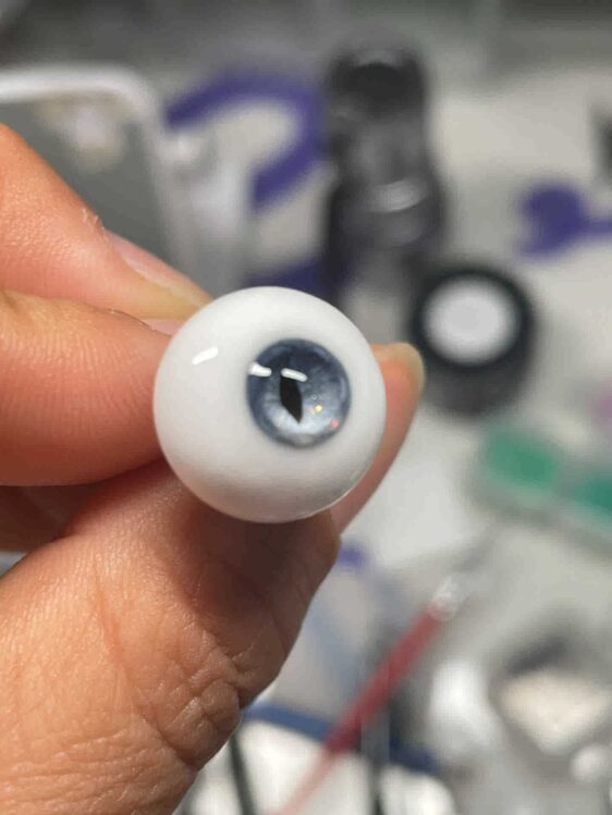 1/4 1/3 1/6 BJD Doll Eyes – Cute Grayish Iris Toy Eyes - Image 4