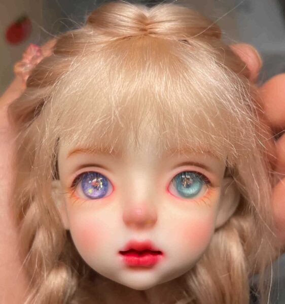 Blue & Purple Iris BJD Doll Eyes | Custom 10mm–24mm for 1/6, 1/4, 1/3 Dolls - Image 7