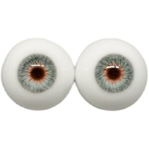 # Realistic Gray BJD Doll Eyes – Custom Sizes 10-18mm for 1/3, 1/4, 1/6 Dolls