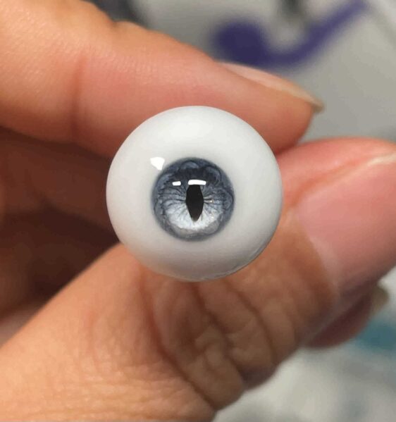 1/4 1/3 1/6 BJD Doll Eyes – Cute Grayish Iris Toy Eyes - Image 3