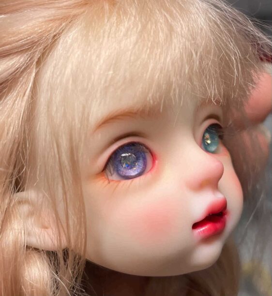 Blue & Purple Iris BJD Doll Eyes | Custom 10mm–24mm for 1/6, 1/4, 1/3 Dolls - Image 5