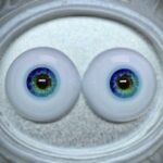 Handmade reborn BJD doll eyes, realistic and custom-sized for 1/3 1/4 1/6 dolls, 10–24mm.