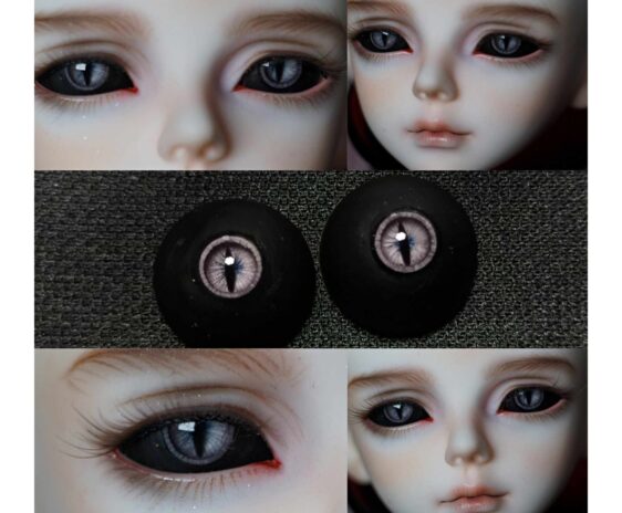 Resin BJD Doll Eyes for Yosd, MSD, Minifee & SD Dolls – 8–22mm Small/Normal Iris - Image 5