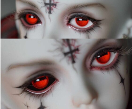Realistic Blue Resin BJD Eyes – Small & Normal Iris, 8–22mm for Dolls - Image 8