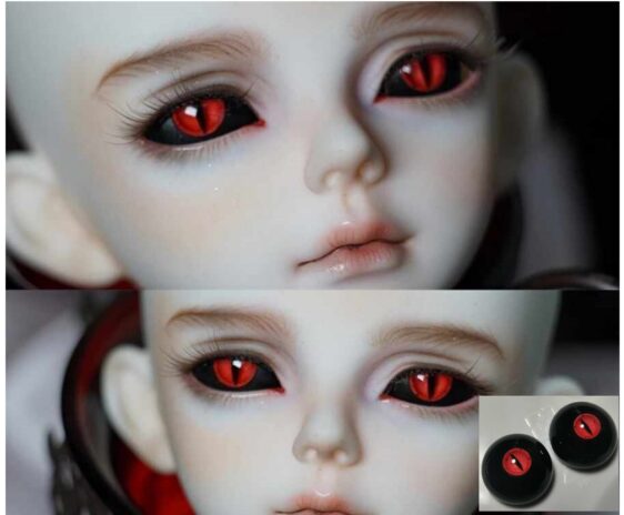 Resin BJD Doll Eyes for Yosd, MSD, Minifee & SD Dolls – 8–22mm Small/Normal Iris - Image 4
