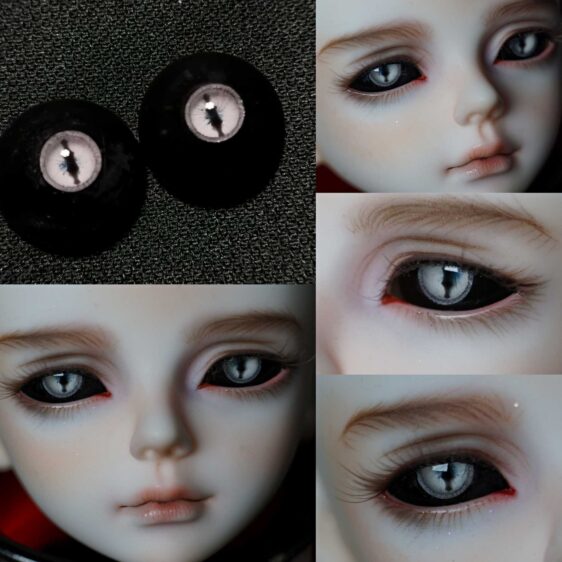Realistic Blue Resin BJD Eyes – Small & Normal Iris, 8–22mm for Dolls - Image 10