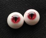 Orange Resin BJD Eyes – Small & Normal Iris, 8–22mm for SD & BJD Dolls