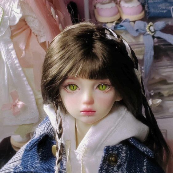 Orange Resin BJD Eyes – Small & Normal Iris, 8–22mm for SD & BJD Dolls - Image 7