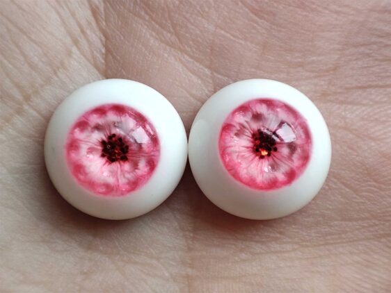 Resin BJD Doll Eyes for 1/3, 1/4, 1/6 Dolls – Small & Normal Iris, 8–22mm - Image 9
