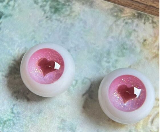 Realistic Resin BJD Doll Eyes – Small & Normal Iris, Multiple Sizes