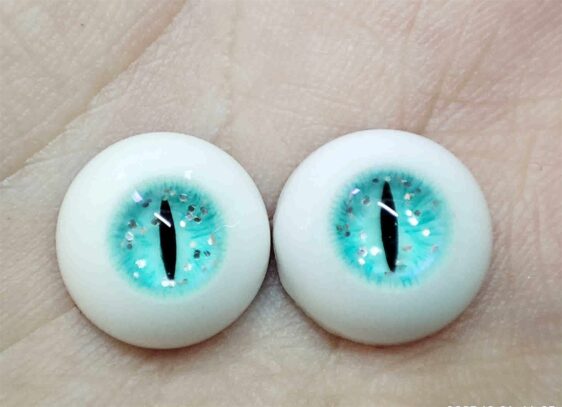 Realistic BJD Resin Eyes – Custom Safety Doll Eyes (8–22mm) - Image 8