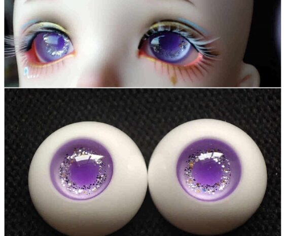 Realistic Resin BJD Doll Eyes – Small & Normal Iris, 8–24mm for 1/3, 1/4, 1/6 Dolls - Image 4
