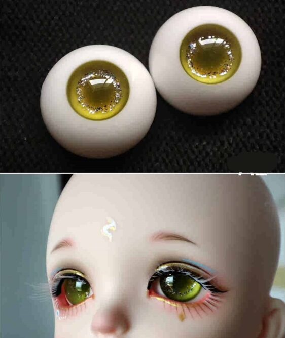 Realistic Resin BJD Doll Eyes – Small & Normal Iris, 8–24mm for 1/3, 1/4, 1/6 Dolls - Image 5