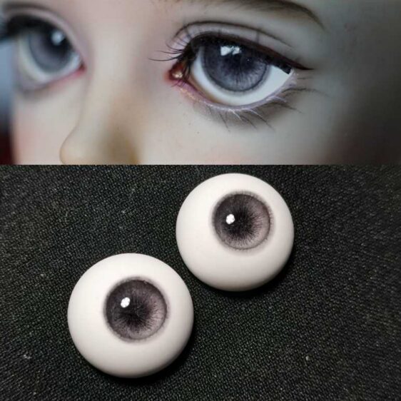 Realistic Resin BJD Doll Eyes – Small & Normal Iris, Multiple Sizes - Image 6