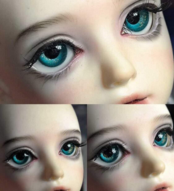 BJD Resin Doll Eyes – Small & Normal Iris, Custom Sizes - Image 9