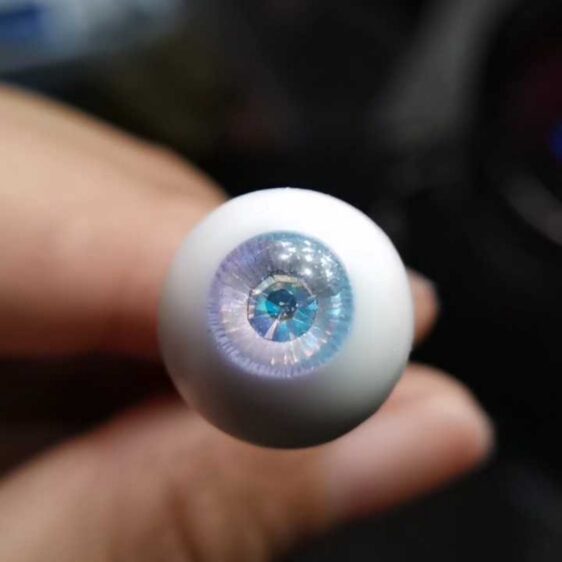 BJD Diamond Resin Eyes – Small/Normal Iris (8–24mm) - Image 3