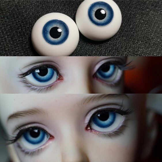 Realistic Resin BJD Doll Eyes – Small & Normal Iris, Multiple Sizes - Image 8