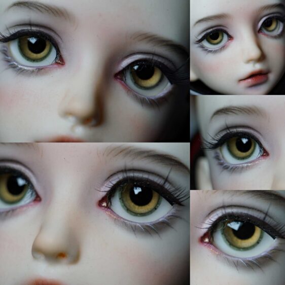 Realistic Resin BJD Doll Eyes – Small & Normal Iris, Multiple Sizes - Image 9