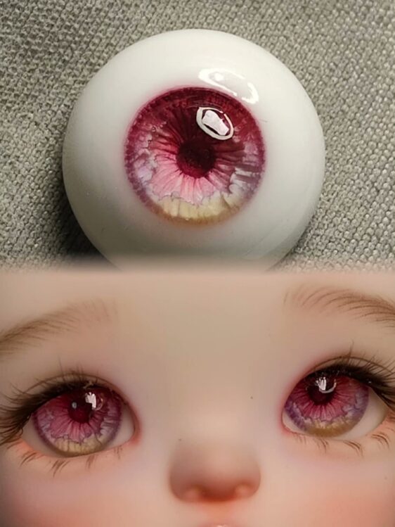 Realistic Resin BJD Doll Eyes – Small & Normal Iris, 8–22mm - Image 7