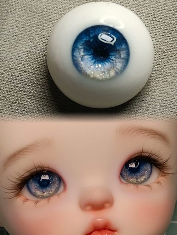 Realistic Resin BJD Doll Eyes – Small & Normal Iris, 8–22mm - Image 6
