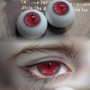 Realistiko nga mga mata sa rehas nga resin alang sa 1/6 1/4 1/3 Mga Moll sa BJD