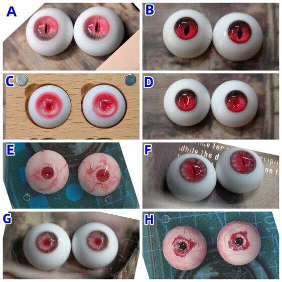 Custom Resin Doll Eyes for 1/3 1/4 1/6 BJD Dolls - Image 4