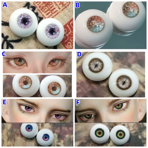 Realistic Resin BJD Eyes for 1/3 1/4 1/6 Dolls - Image 5