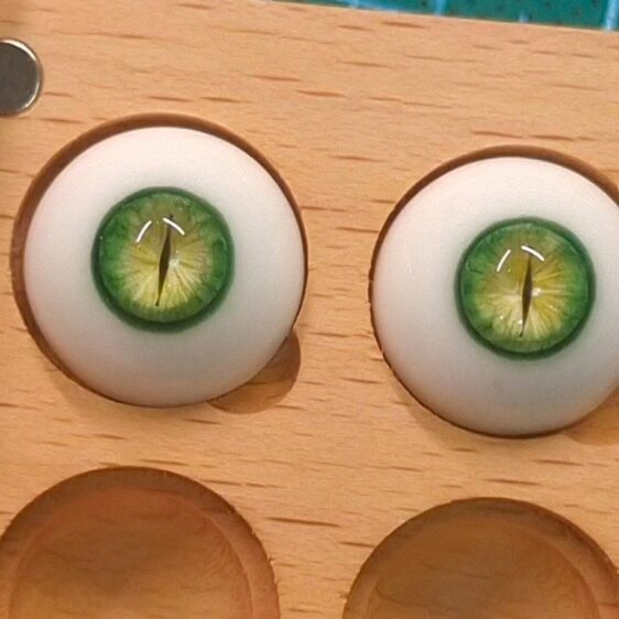 Resin BJD Doll Eyes – Small & Normal Iris, 8–20mm for 1/3 1/4 1/6 Dolls - Image 2