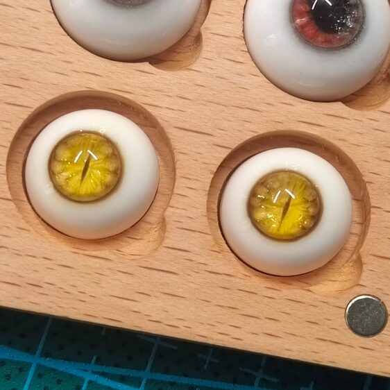 Realistic Resin BJD Doll Eyes – Small & Normal Iris, 8–20mm - Image 8