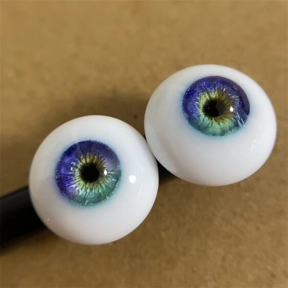 Handmade reborn BJD doll eyes, realistic and custom-sized for 1/3 1/4 1/6 dolls, 10–24mm. - Image 5