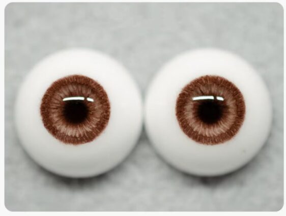 Realistic Resin Eye Pupils 10mm–18mm | Custom Ball Joint Doll Eyes