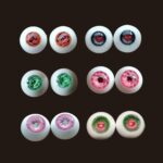 Resin BJD Doll Eyes for 1/3, 1/4, 1/6 Dolls – Small & Normal Iris, 8–22mm