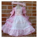 Pink Maid BJD Dress – Adorable 1/3 1/4 Doll Outfit